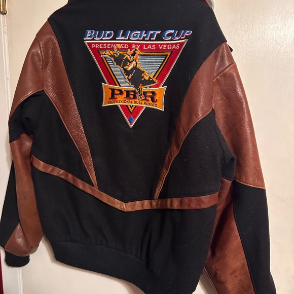 Cripple Creek PBR Budlight Rodeo Tuff Hederman Autographed coat - Picture 4 of 6